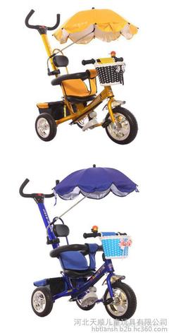 【天順5190 兒童腳踏三輪車寶寶帶篷自行車 可拆卸兒童車三合一單車 品牌直銷】價(jià)格_廠家_圖片 -