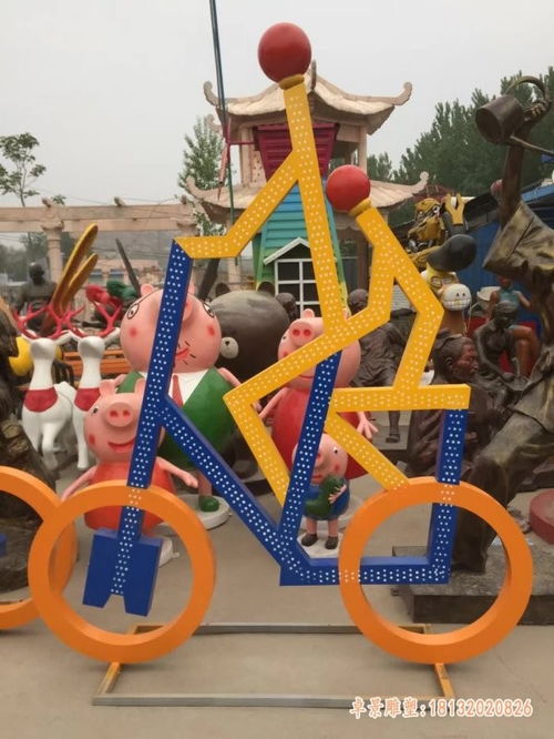 不銹鋼騎自行車人物雕塑 貴港金屬雕塑加工廠與電動(dòng)自行車制造的藝術(shù)融合